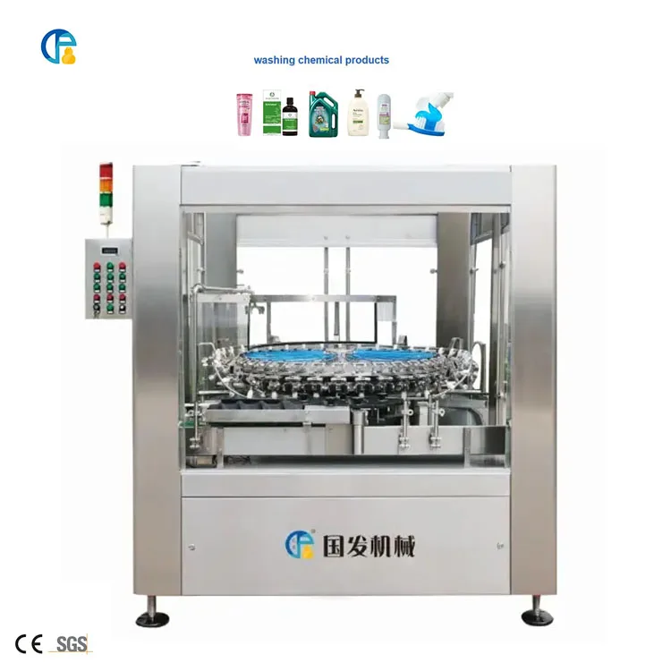 Automatic Rotary Glass Bottle Washer Machine