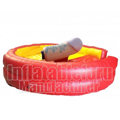 Inflatable Buckin' Bull Pool Float