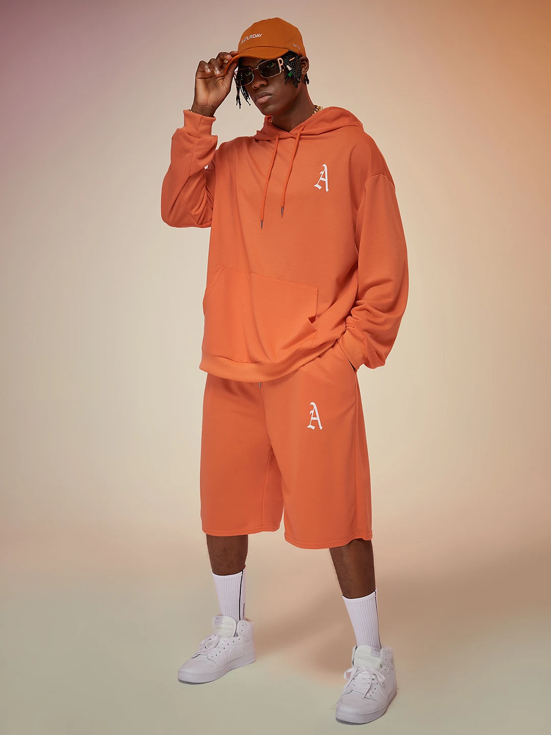 Jogging Unisex Hoodie Set Men Casual 