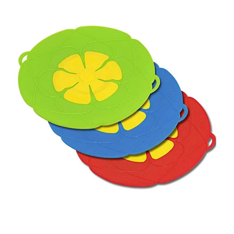 Silicone Spill Stopper Pot Lid