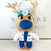 Scary hospital plush toy-little deer-23 cm-80 g