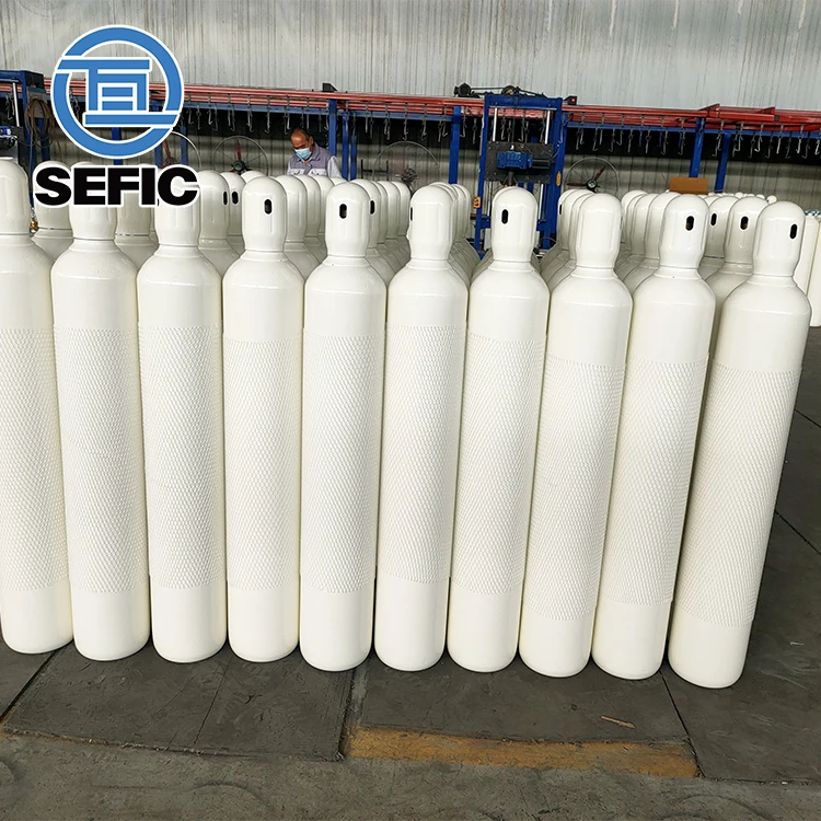 Seamless Steel Iso9809-3 Empty 20l 150bar With Cap and Valve Portable Oxygen Cylinder Price