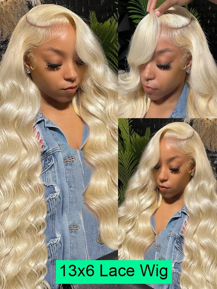 Peluca frontal de encaje 613 Hd, cabello humano, 13x6, peluca frontal de encaje rubio miel transparente para mujeres_voghion.com