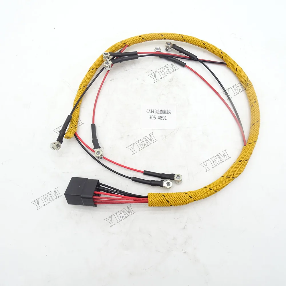 For Cat 4.2 Injector Wiring Harness 305-4891 Heavy Equipment Engine Parts
