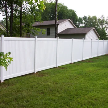 Outdoor Plastic Privacy White 6ft 8ft Privacy Cheap Garden Pvc Wpc ...