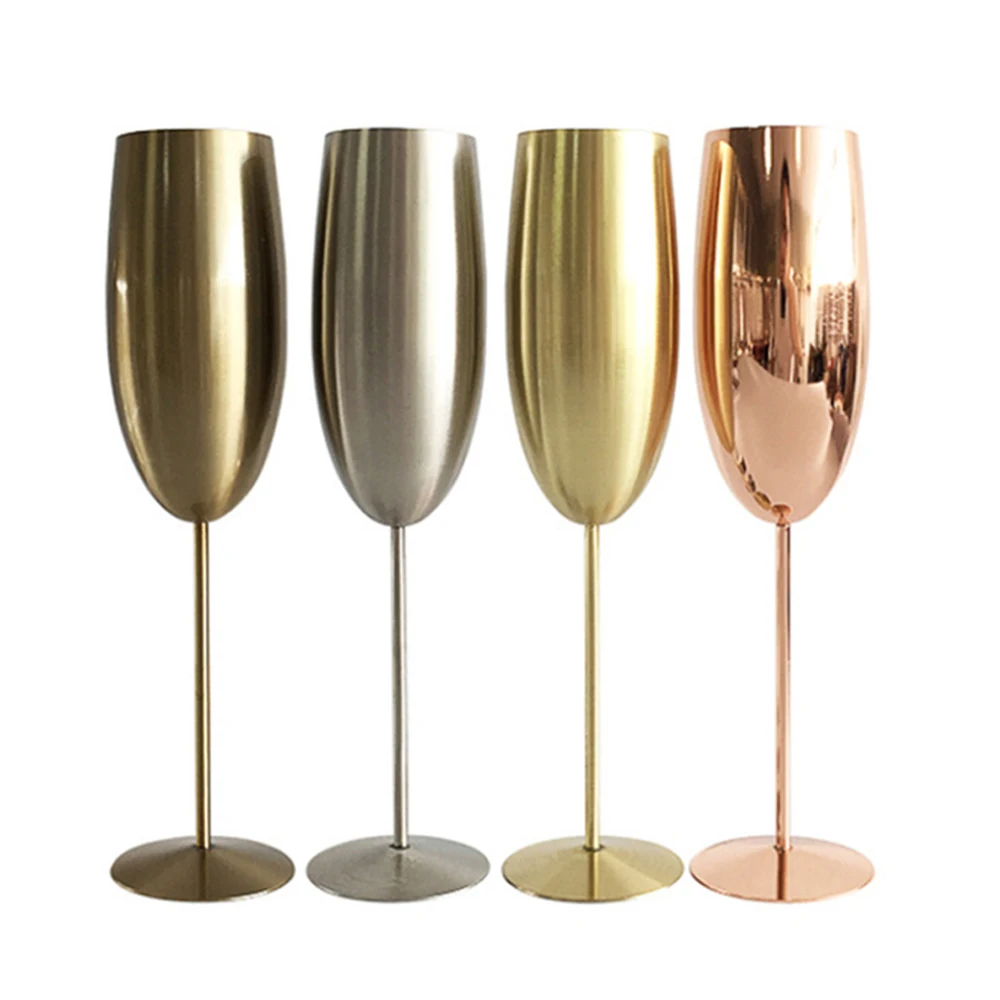 stainless steel champagne flute, stainless steel champagne flute