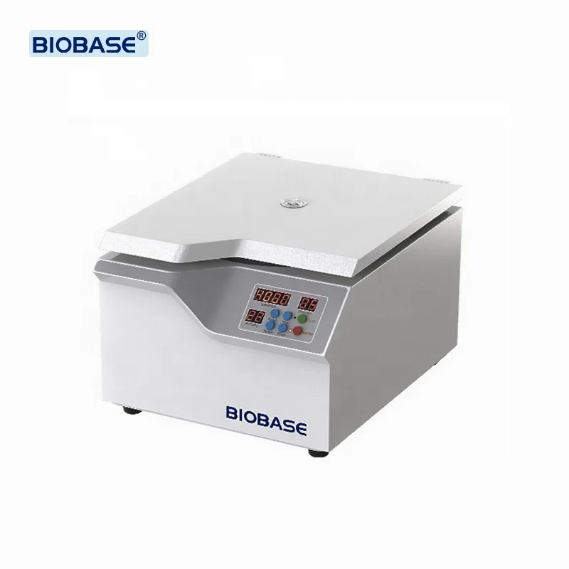 BIOBASE Low Speed Table Top Centrifuge 4000RPM Continuous Operation Plasma Applications for Lab Use
