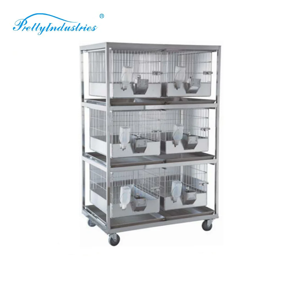 stainless steel rabbit cages