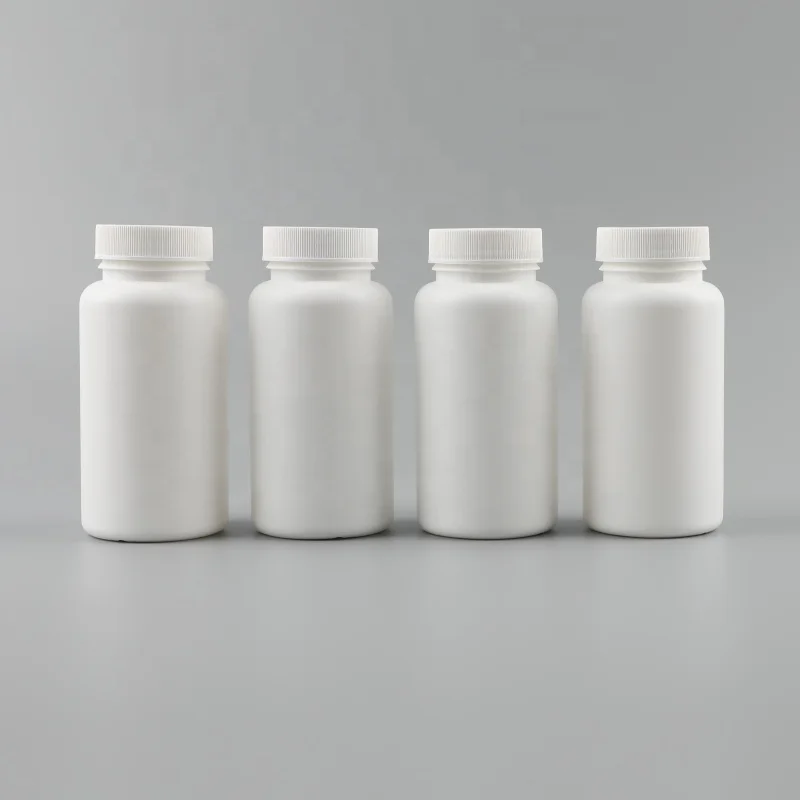 High Quality Customized HDPE White Plastic Medicine Bottle Vitamin  Candy Bottle Capsule 100ml