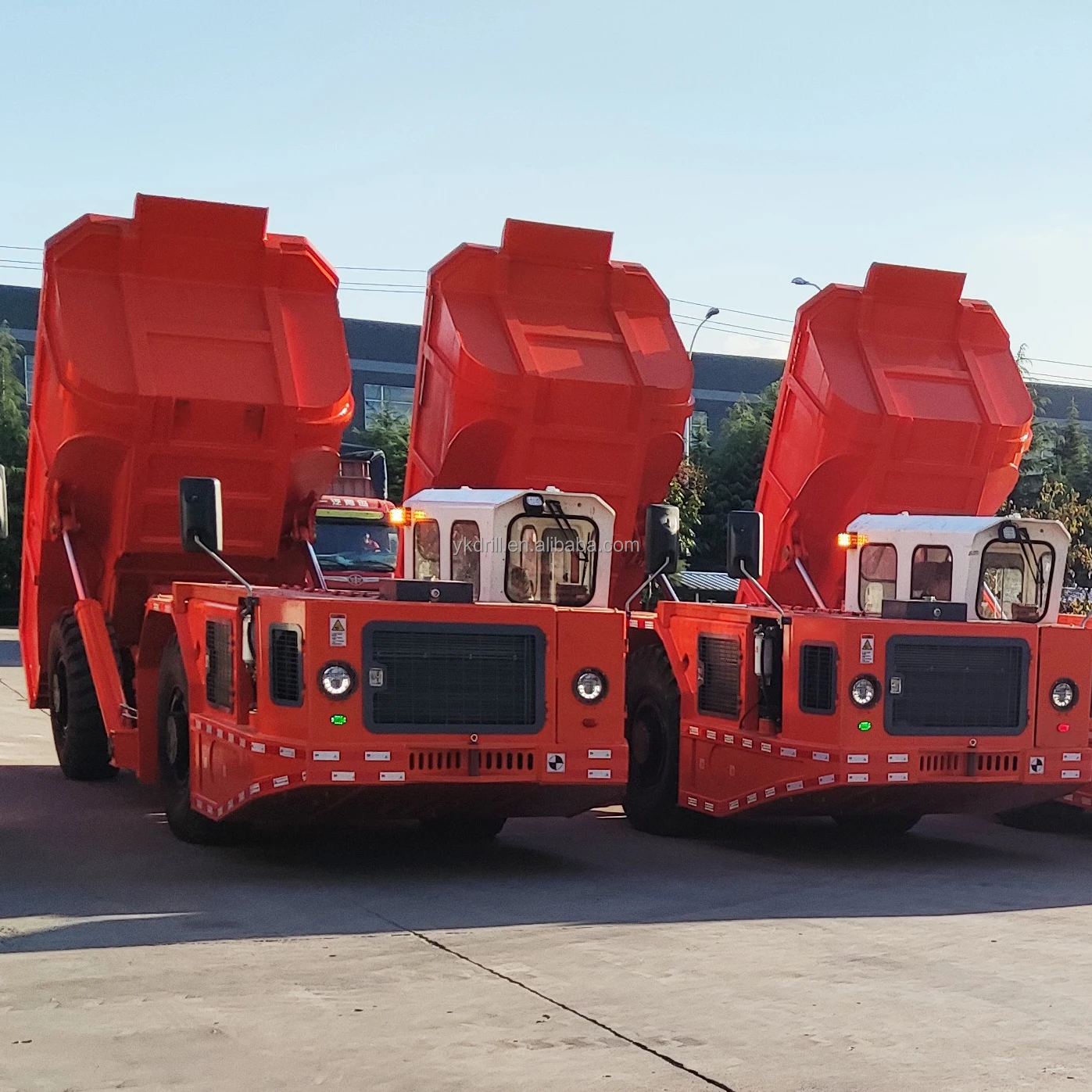 Small Size Underground Mining Dump Truck With 3 M3 6 Tons 6000 Kg Payload