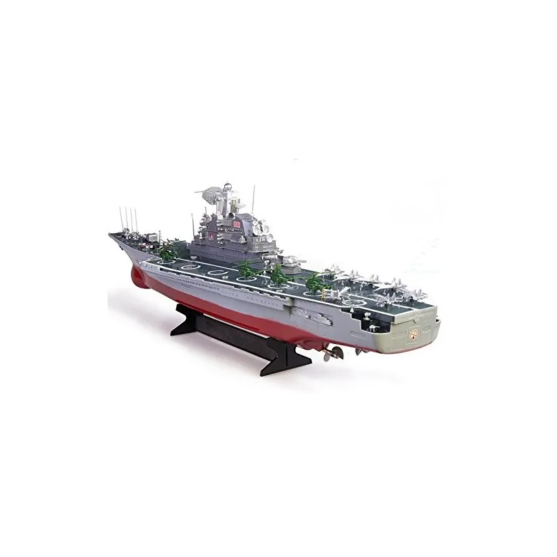 Porte-avions télécommandé, mini bateau télécommandé, modèle de