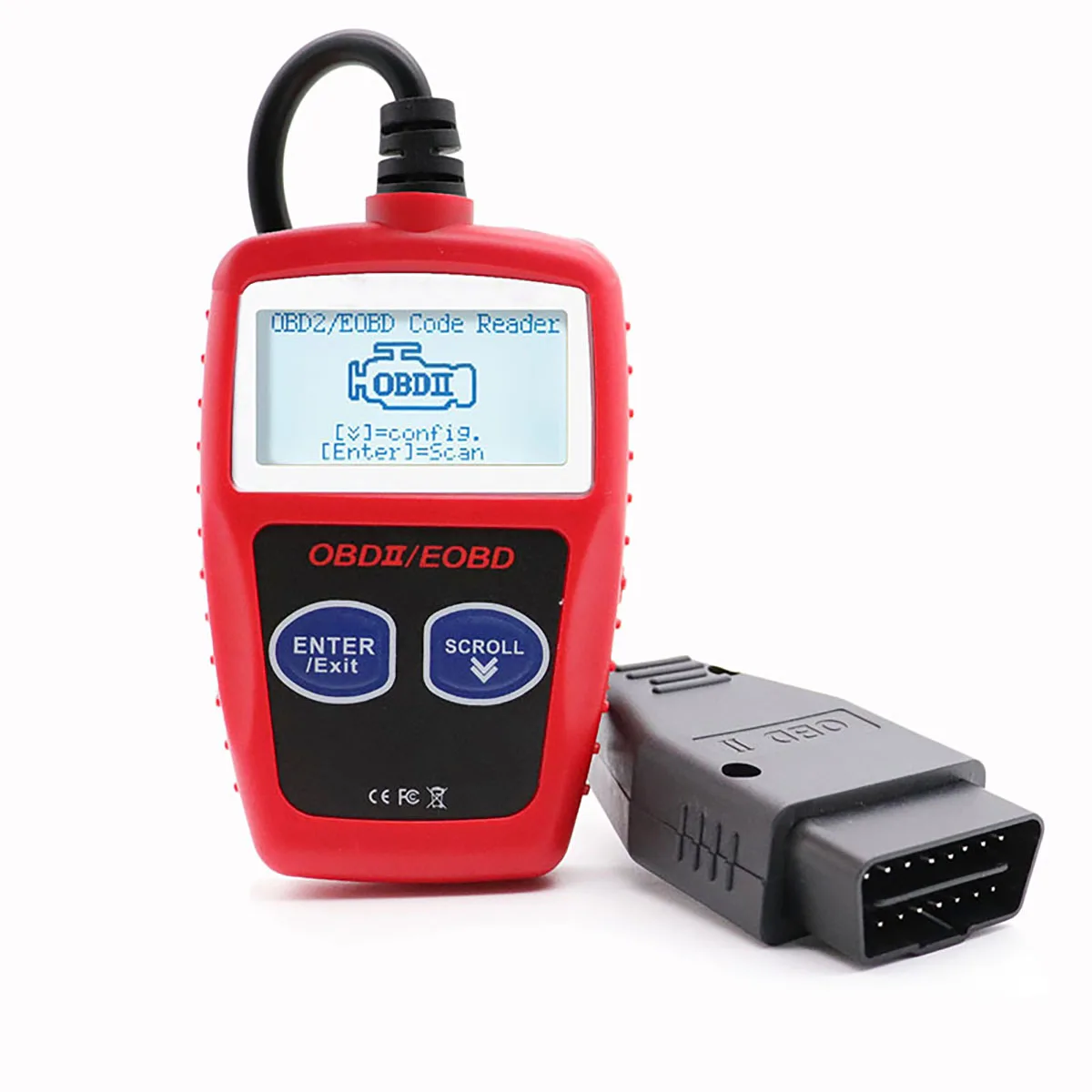 MS309 OBD2 Car Scanner Diagnostic Tools work for All Cars OBDII Auto ...