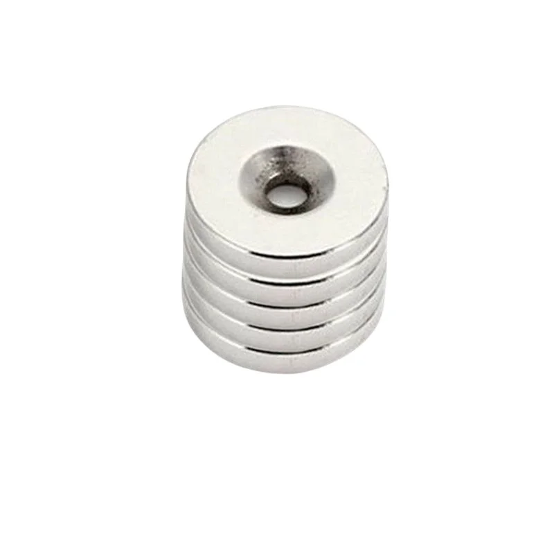 N52 Powerful Rare Earth Magnetic Materials Small Round Countersunk Screw Permanent Neodymium Magnet