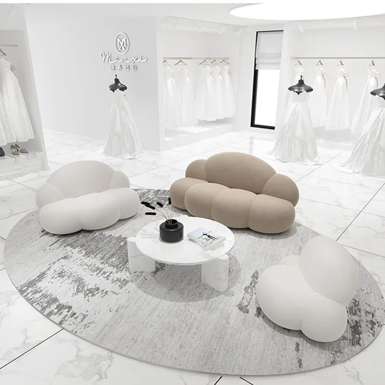Cloud Shape Sofa Set Creative Morocco Design Soft Furnishings Decoration Sofa Settee Set