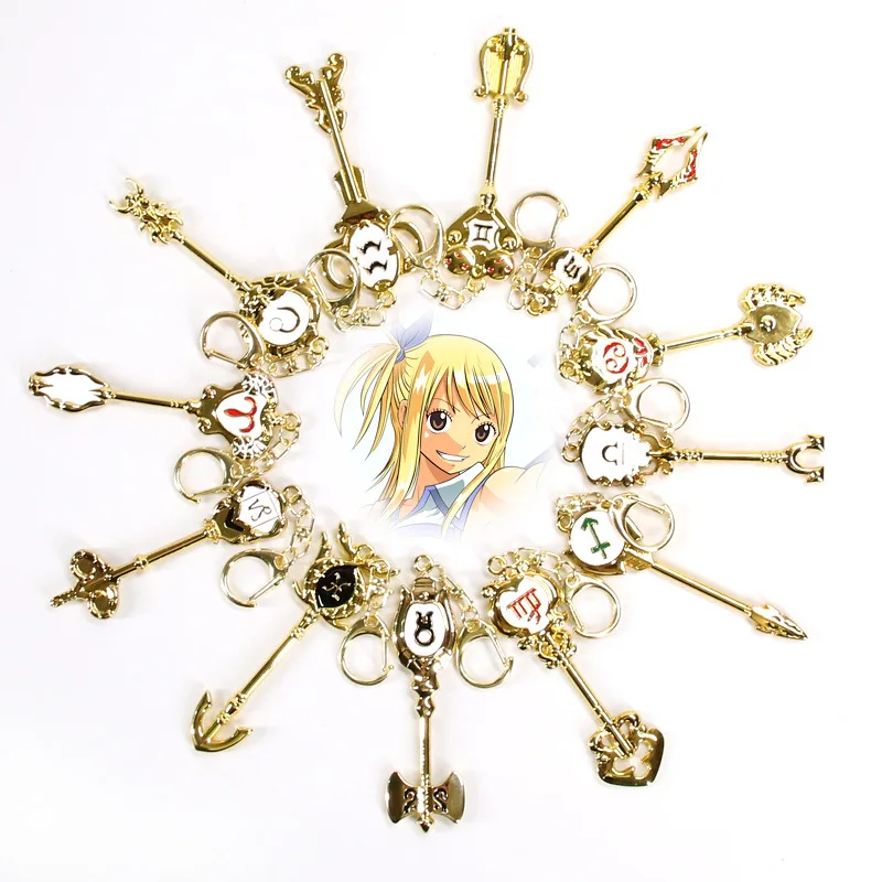 Wholesale Anime FAIRY TAIL Constellation Zodiac Protoss Accessories Lion  Water Bottle Virgo Keychain From m.alibaba.com