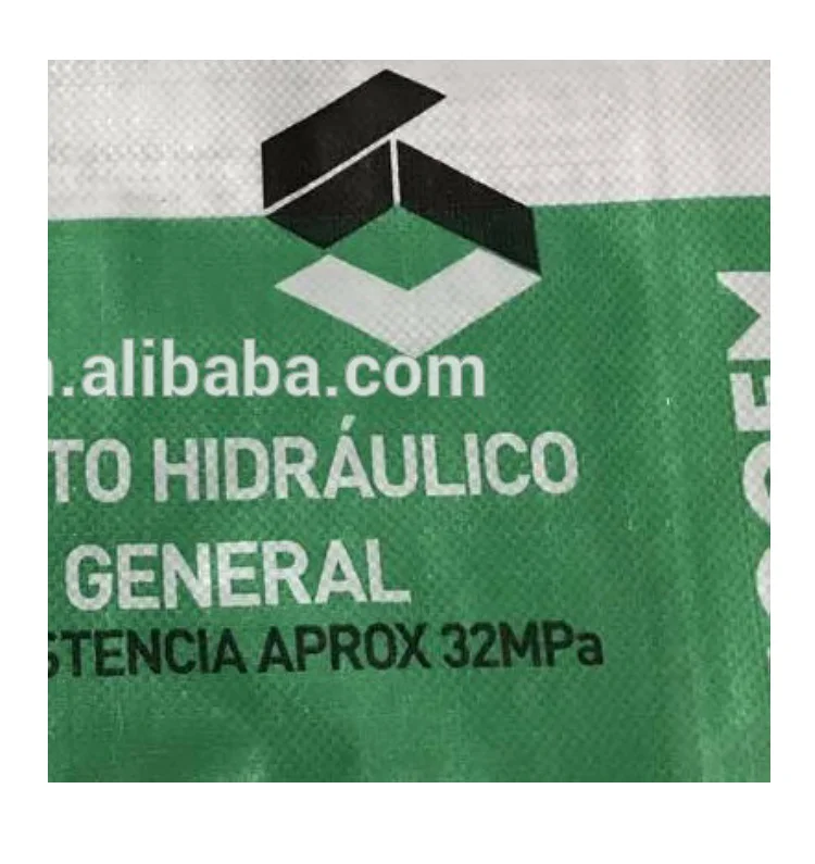 PP Composite Plastic Laminated PP Woven Valve Bags for Chemical Fertilizer and Putty Cement Industrial Use