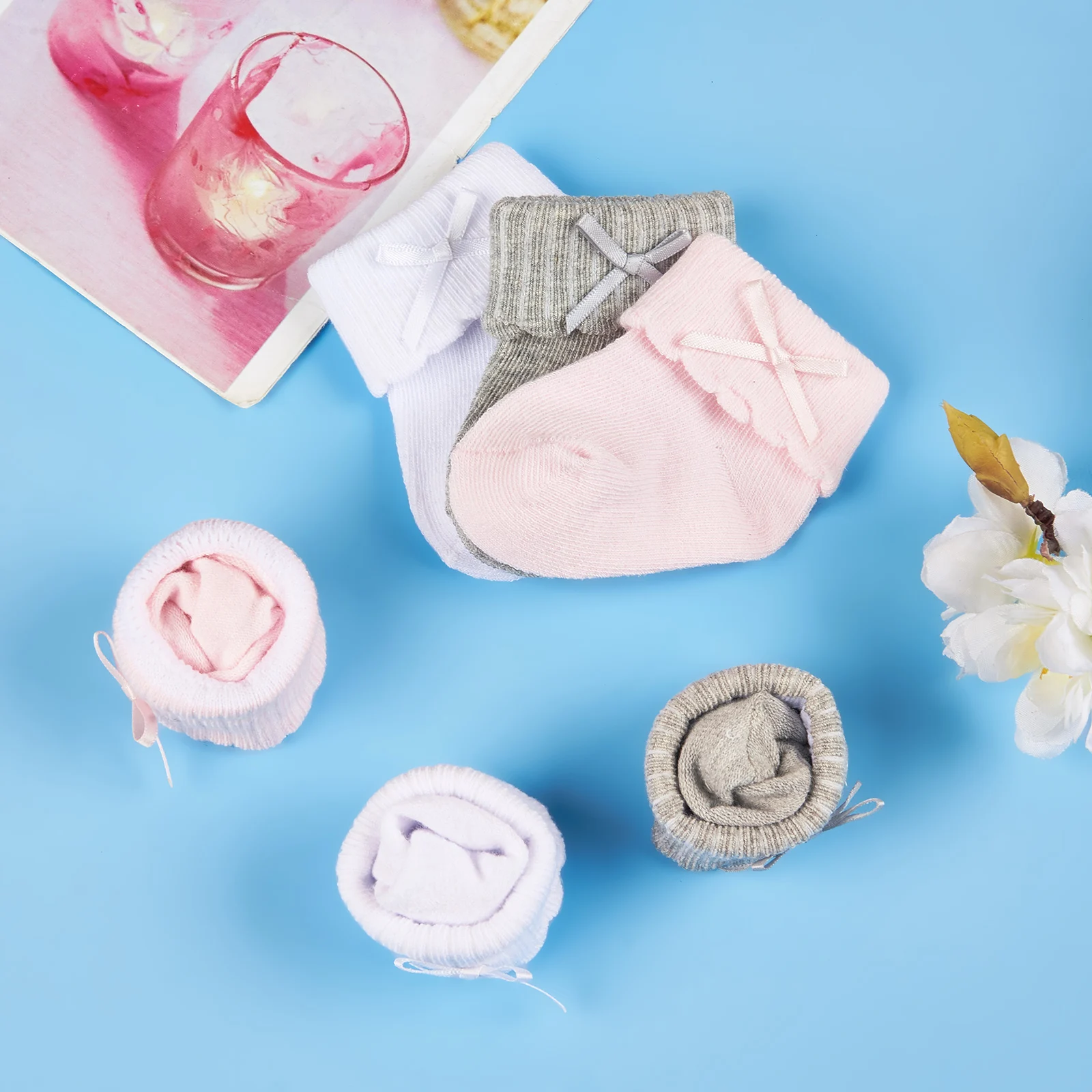 New Children Newborn Baby Socks 612 Months Cartoon Mid Tuben Sock For