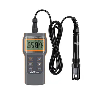 Portable AZ86031/AZ86021 Dissolved Oxygen Conductivity Salinity Temperature pH Tester