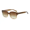 C4 bright tea-colored frame with light tea-colored lenses