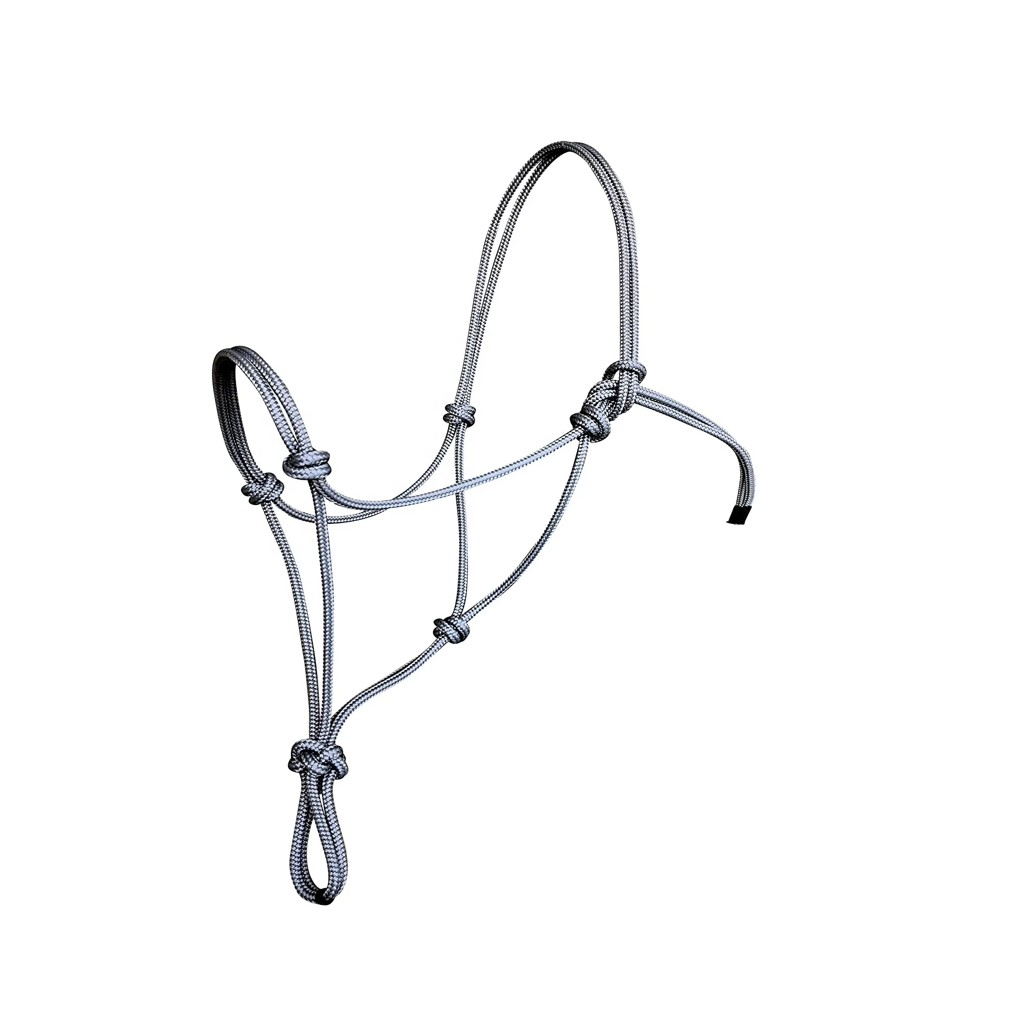 Best Quality Polyester Nylon Horse Lead Rope Halters Assorted Colors