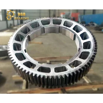 Years of manufacturing experience direct selling customized large Dryer ring gear ball mill gear for customer needs