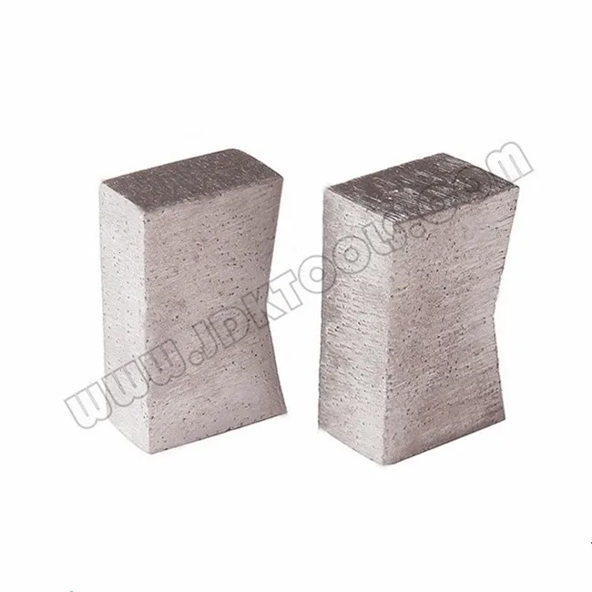 JDK Customized K Sharp Diamond Cutting Segment OEM Support Polished Surface for Stone