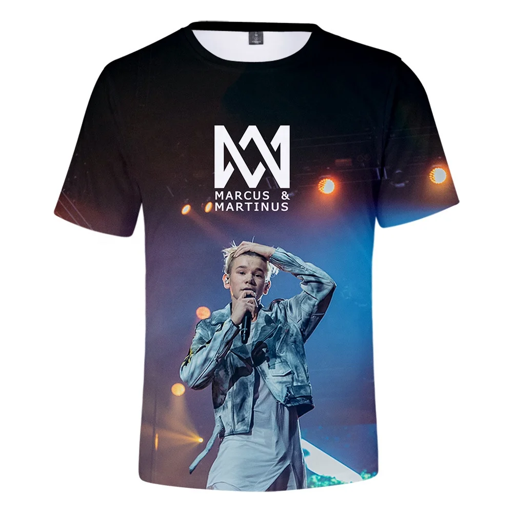 Labe het dossier bedenken Fitspi New Design Tesm Marcus & Martinus T Shirt Wholesale Printed Famous  Star T Shirt Factory From China 3d T Shirt Supplier - Buy Marcus & Martinus  T Shirt,Digital Sublimation Printed Marcus