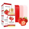 Coffret de savon aux huiles essentielles de yoni fraise-emballage anglais