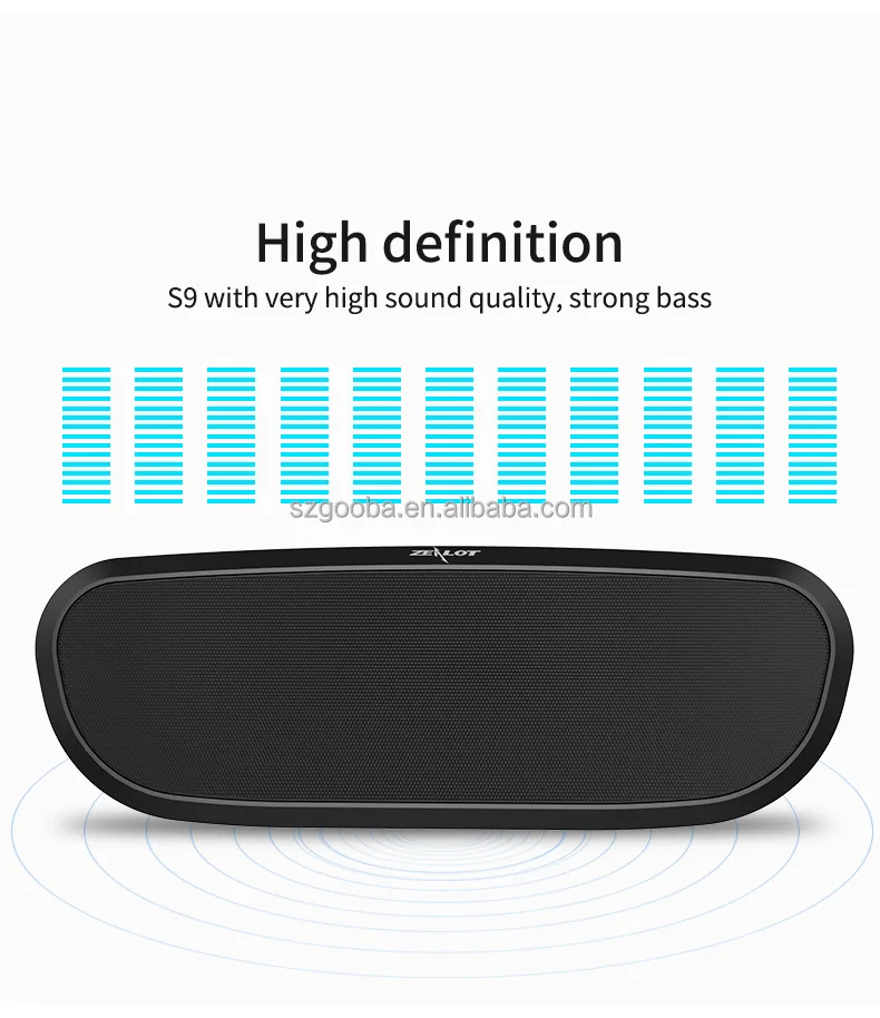 S9 Newest Super Bass Desktop Sports Handsfree Portable Waterproof Outdoor Mini True Wireless Speaker - ANKUX.COM