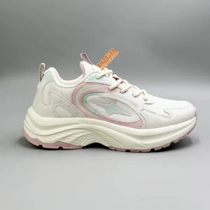 Custom Spring Summer Collection Women's Sneakers Shoes Small Man's Chunky Casual Sports Shoes Breathable Factory