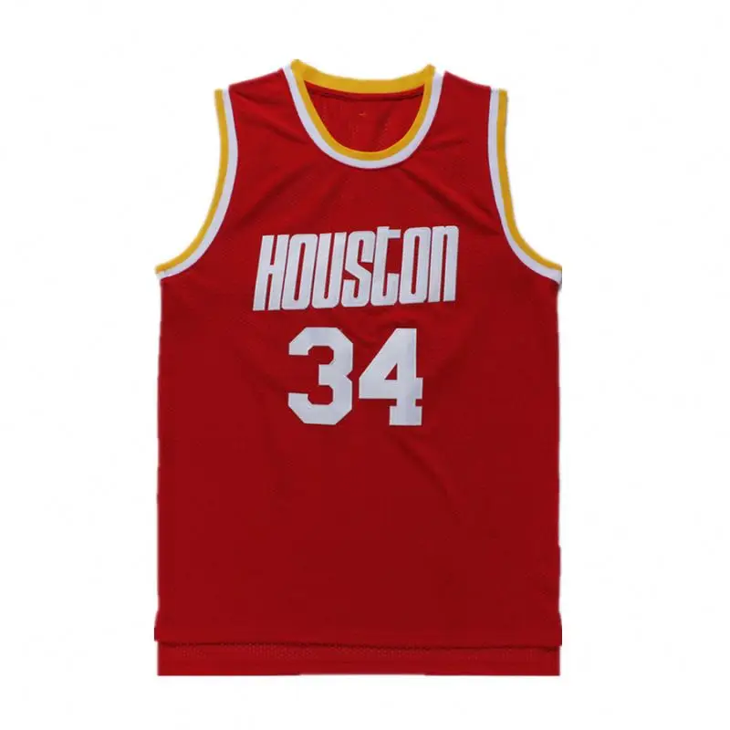 Source Hakeem Olajuwon Houston Throwback Jerseys #34 Classics Retro  Stitched USA Basketball Jersey - Navy Red on m.