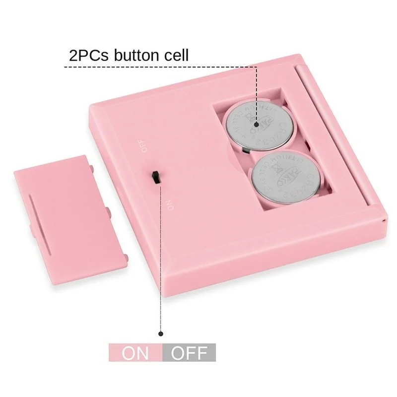 Мини маленькое милое черное светодиодное портативное карманное складное компактное ручное двухстороннее зеркало для туалетного столика косметическое