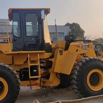 Liugong 856 Hot Sale 5 Ton Rated Load Backhoe Front Loader Cummins Engine Wheel Loader Cheap Price Focused Motor Used Loaders