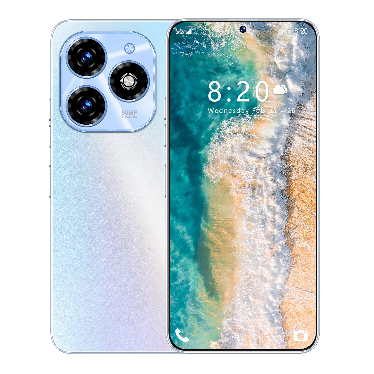New Spark 20 Pro original Android Mobile HD 5G smartphone Plus4-core 5G network 5000 mA hours Android 14.0 8gb 128g mobile phone