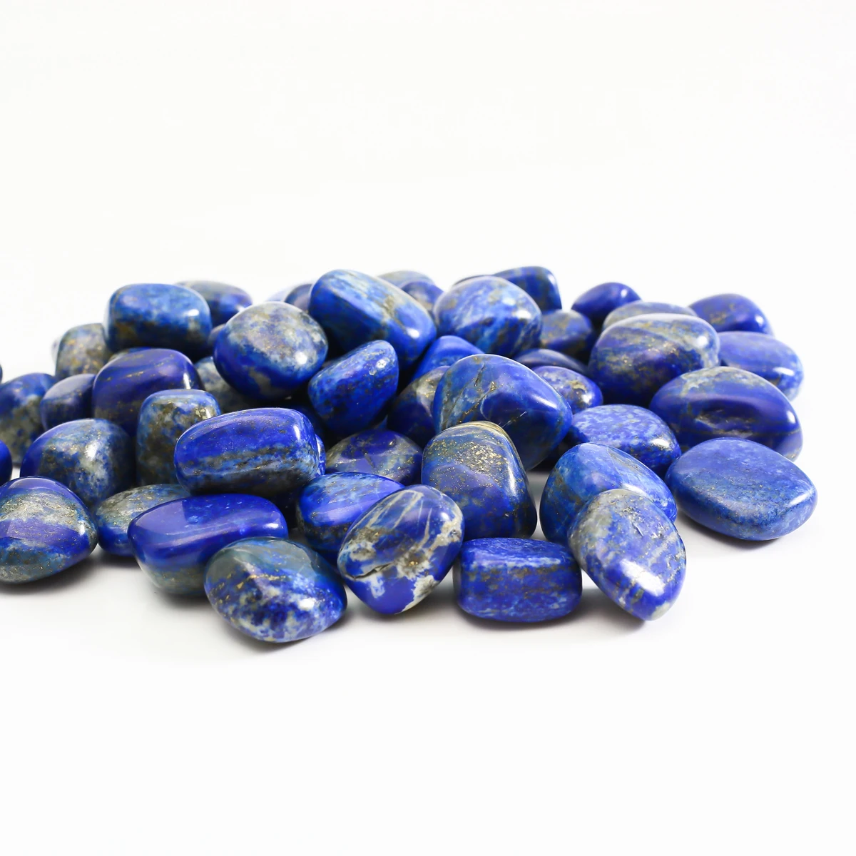 Bulk Wholesale Natural Lapis Lazuli Tumbled Crystals Stones Healing Crystal Tumbled Stones