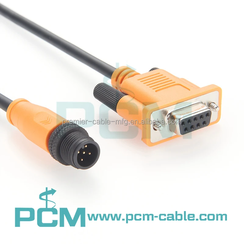 M12-to-DB9 5-Pin Adapter Cable [NMEA 2000, CANopen] manufacture