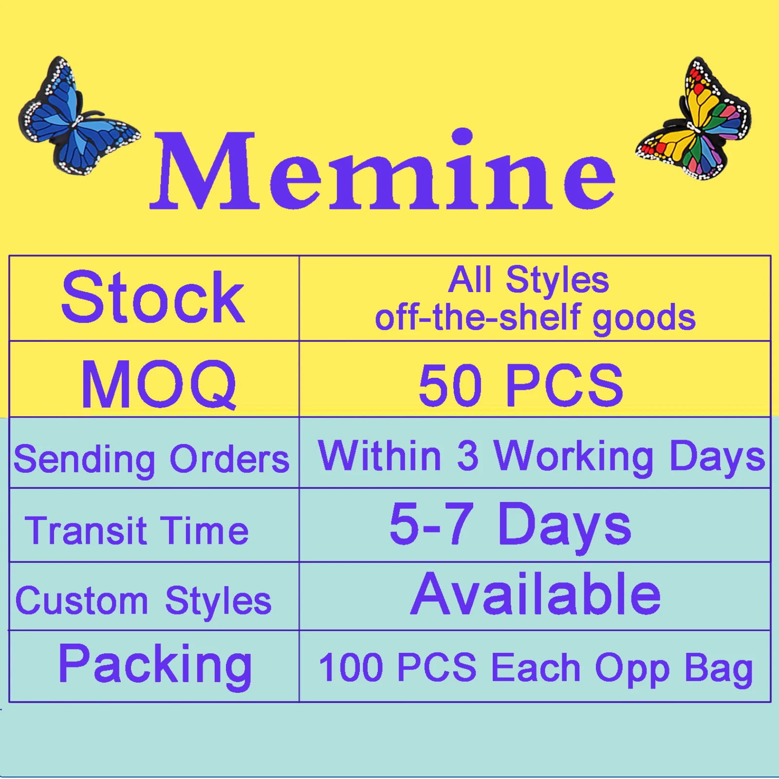 Wholesale Horrible Pvc Rubber Croc Shoe Charms Sandal Shoe Accessories