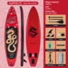350*83*15cm--SUPFR17S--Red