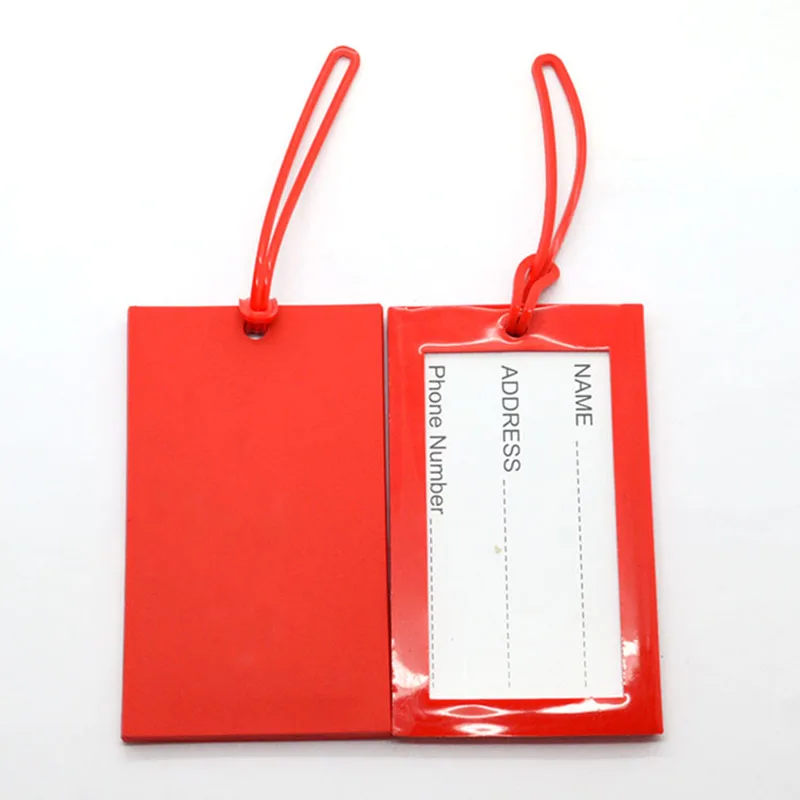 Etichette per bagagli in pelle con tartarughe marine per valigie etichette per bagagli da