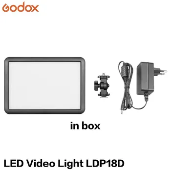 Godox LDP18D LED Video Light Panel Dimmable Photography Soft Lighting 5600K DC Powered Streaming YouTube Studio Photo Light product image