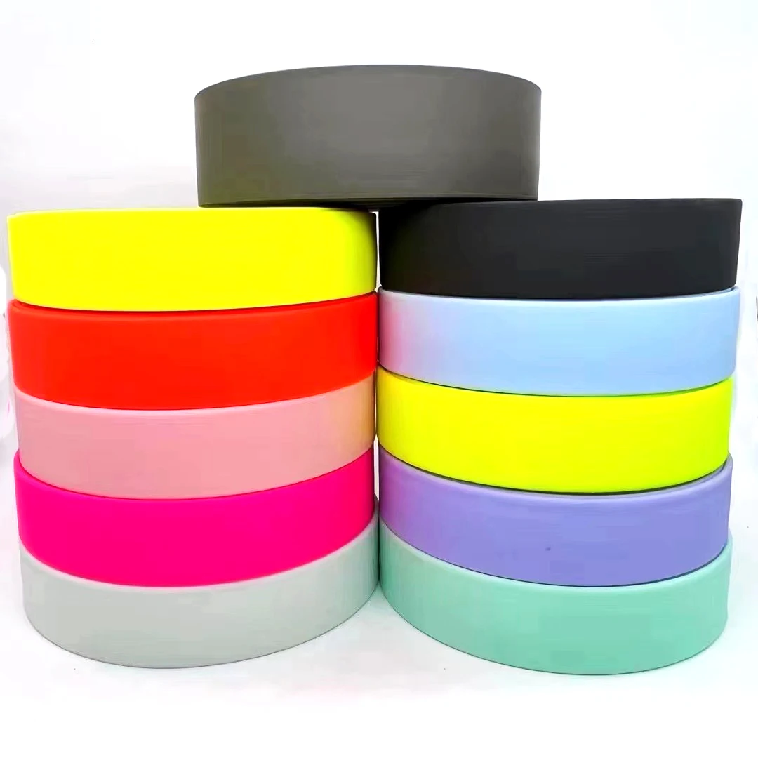 Custom Specification PVC Coated Webbing Waterproof Flat Pvc Weldable Webbing for Horse Bridle