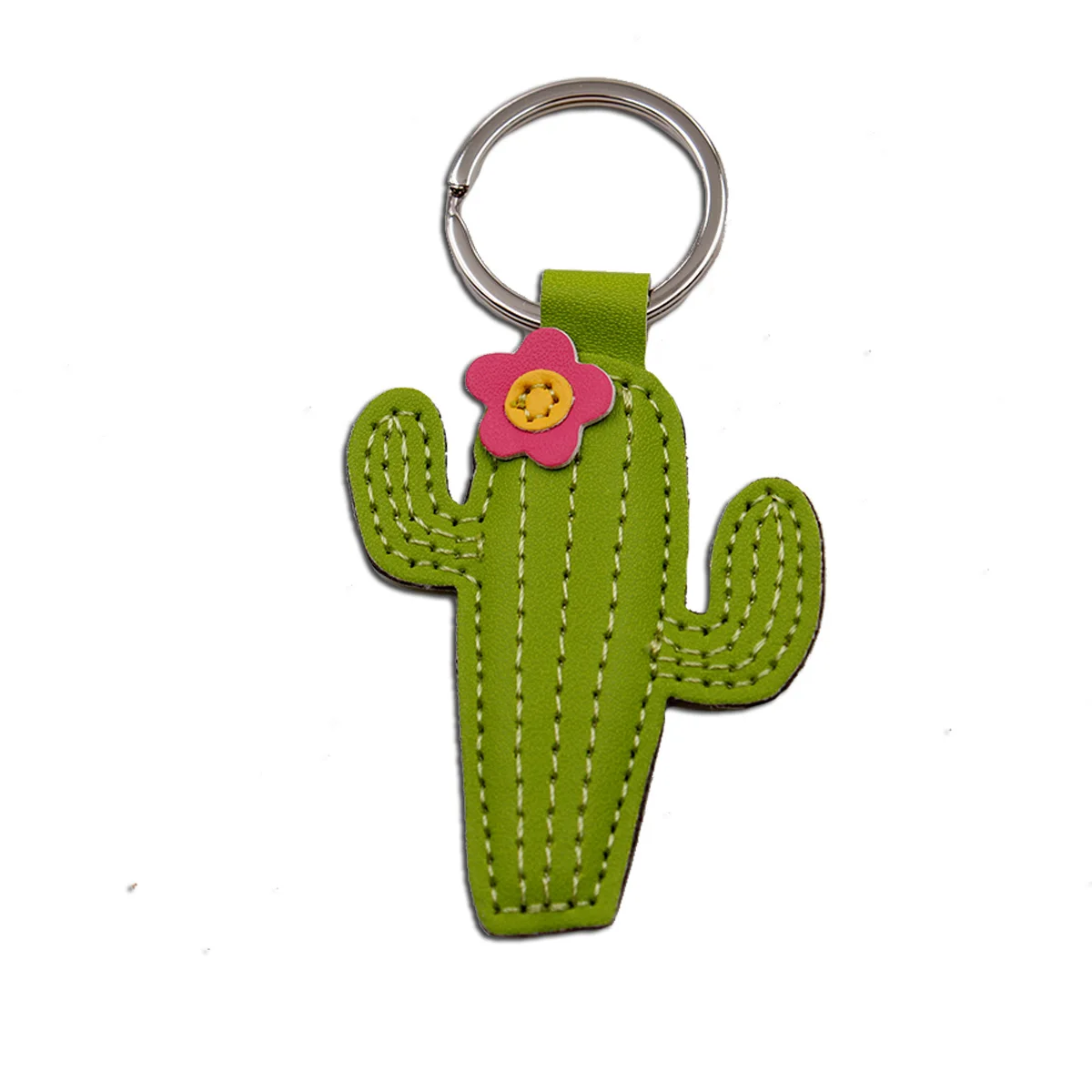 Saguaro Cactus Tassel Keychain