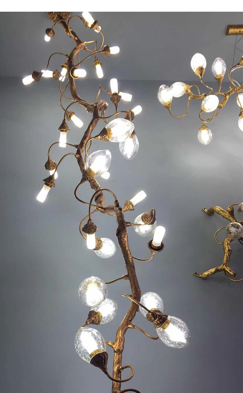 MEEROSEE Projector Lamp Friendship Lamps Wedding Decoration Seagull Chandelier Berry White Large Modern Chandelier MD86913