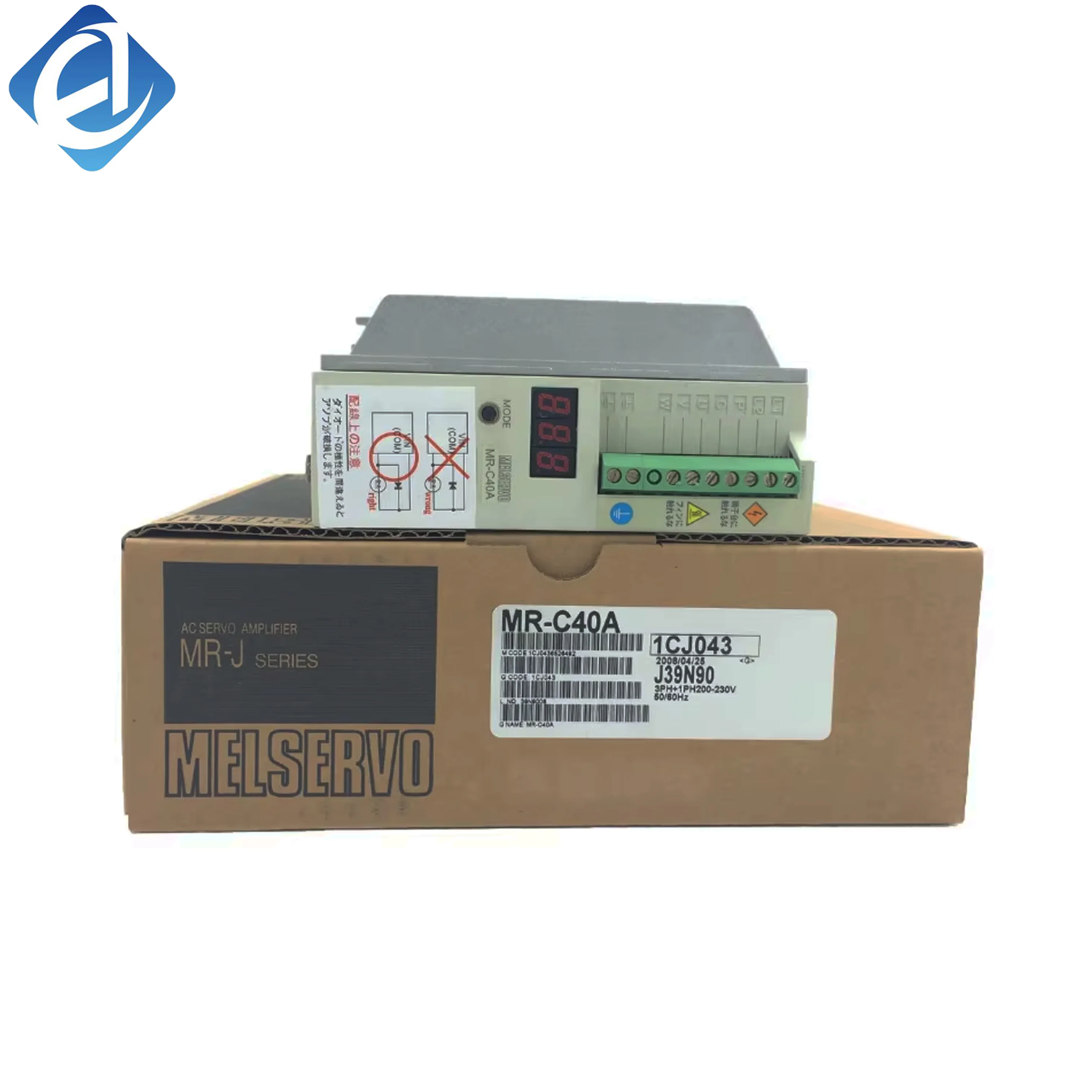 New Original MR-C40A Mrc40a  Single Phase Servo Drive Stock in Warehouse