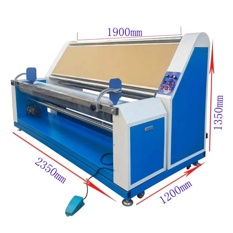 Textile Finishing Machine Fabric Counting Rolling Rewinding Machine