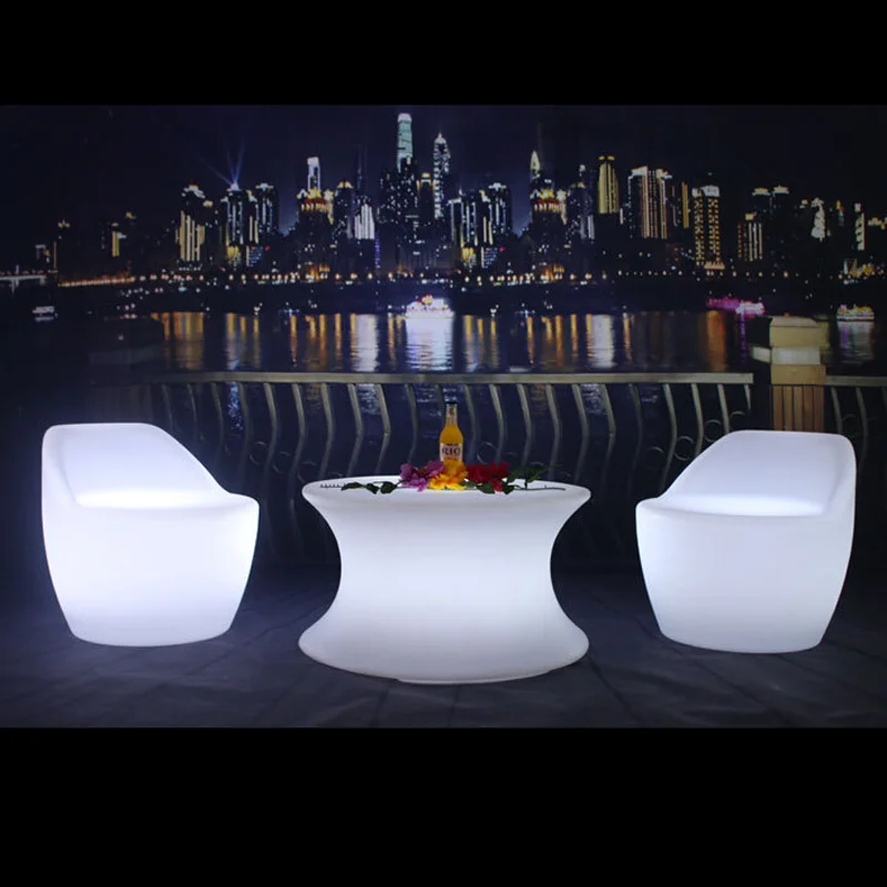 16Colors Changing Illuminated Decoration LED Bar Table Waterproof Lighting LED Coffee Table