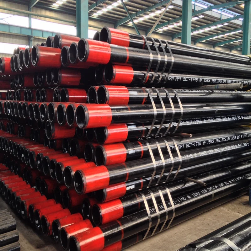 API 5CT OCTG Casing Tubing N80 L80 Petroleum Pipe With Btc Coupling