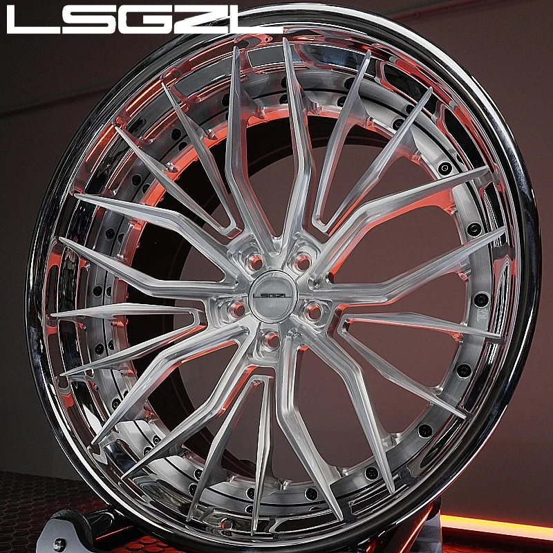 Forged Wheel 18 19 20 21 22 24 Inch 5x120 5x130 5x114.3 Polished Car Rims Alloy Wheel