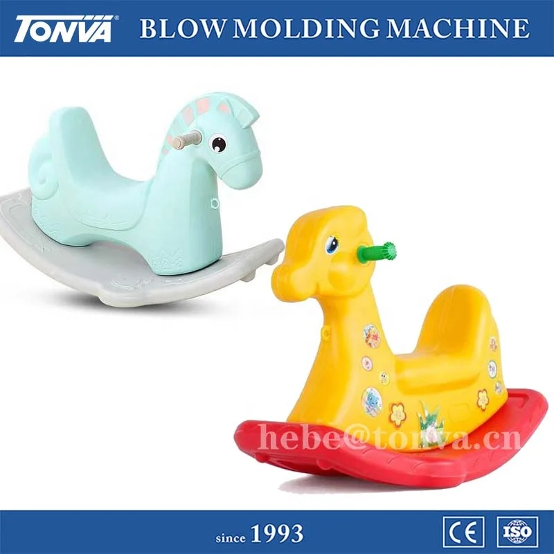 TONVA plastic HDPE rocking horse hobby horse making extrusion blow molding machine