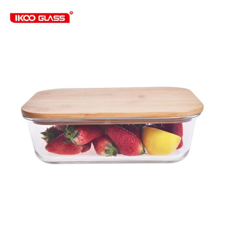 ikoo high borosilicate glass food container